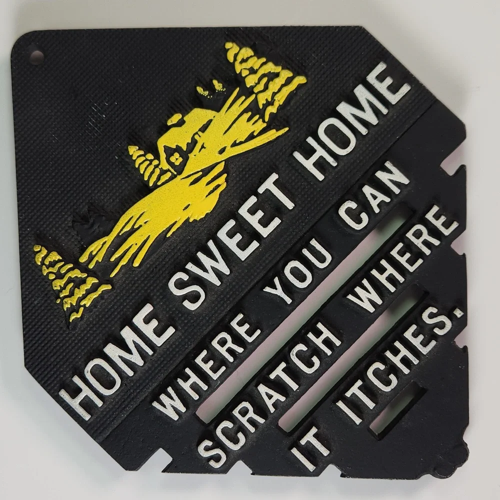 1970s Cast Metal Decorative Trivet Kitchen Kitsch